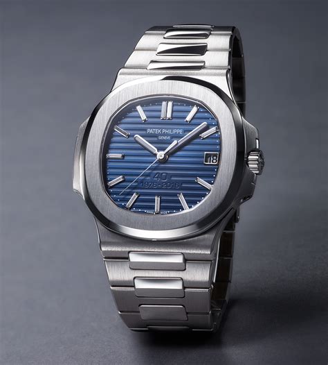 patek philippe nautilus 40th year anniversary|patek philippe nautilus price list.